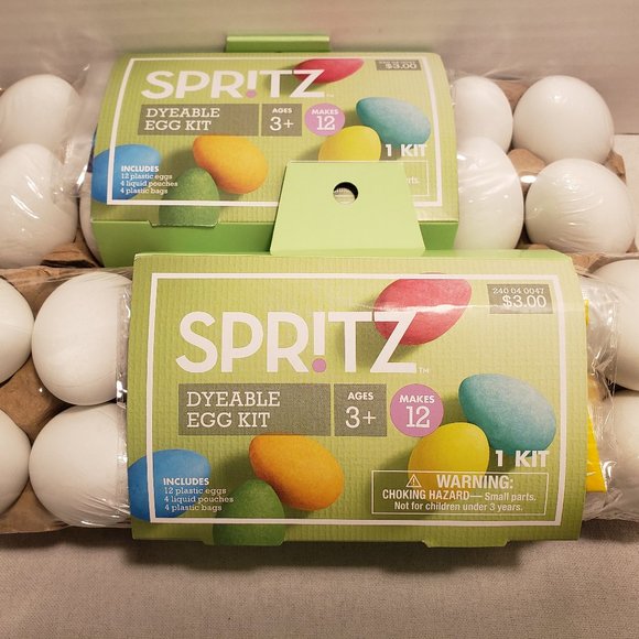 EASTER BUNDLE SET for KIDS - EGG DYE, PLASTIC EGGS, EASTER BUNNY EARS - Picture 4 of 8